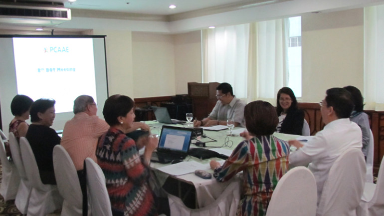 PCAAE sets up learning, consulting units, speakers’ bureau