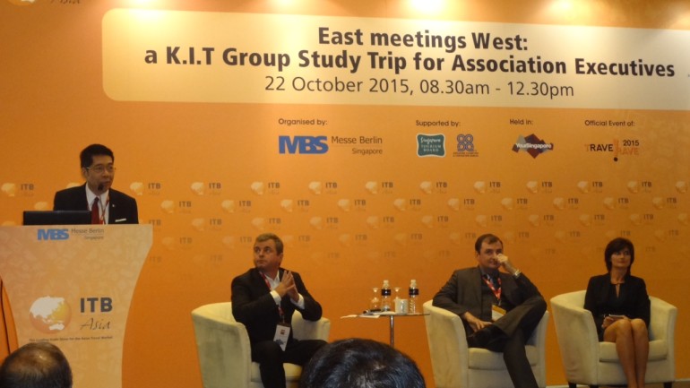 PCAAE represents ASAE, speaks at ITB Asia 2015