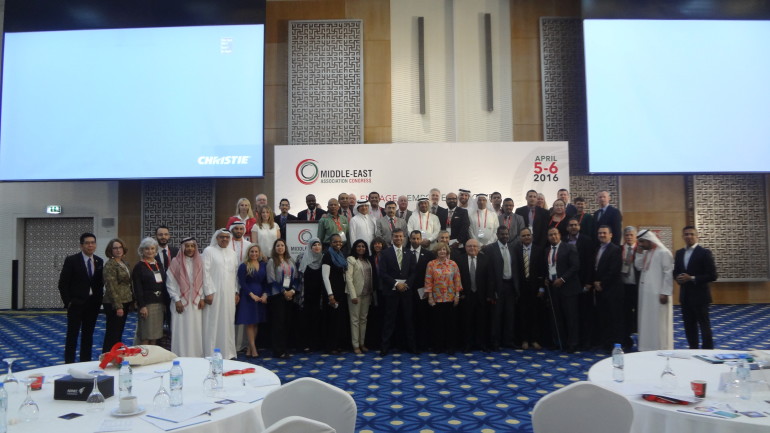 PCAAE shares experience with Middle East associations