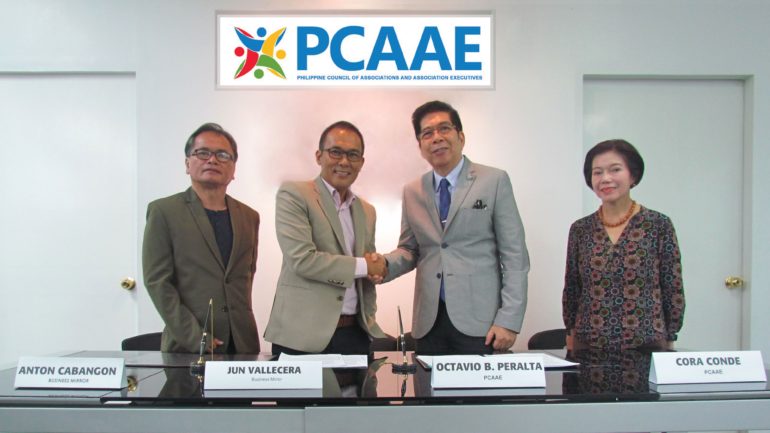 PCAAE now has weekly column in Business Mirror