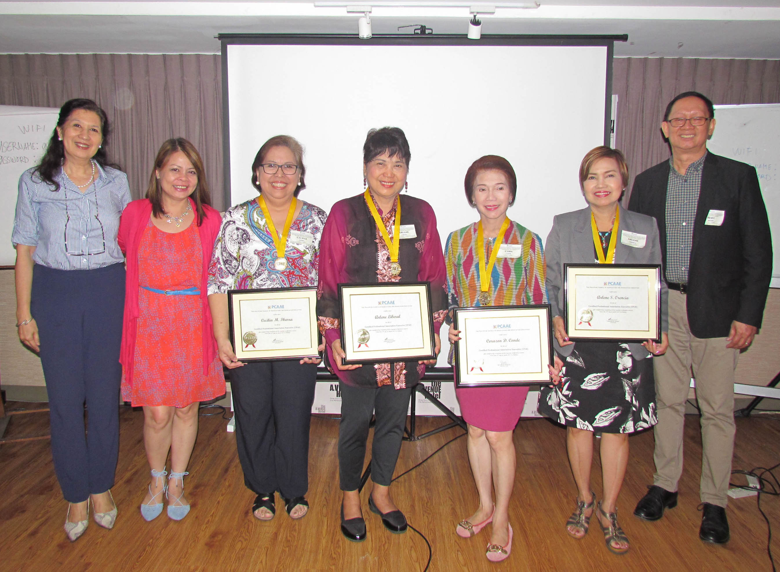 PCAAE confers CPAE credential to 5 new graduates