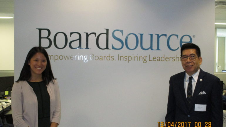 PCAAE visits BoardSource, explores collaboration