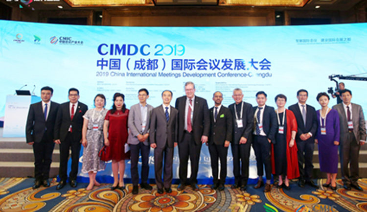 PCAAE represented in Chengdu MICE event