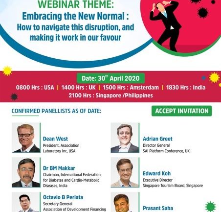 PCAAE joins as a panellist at an international webinar for associations