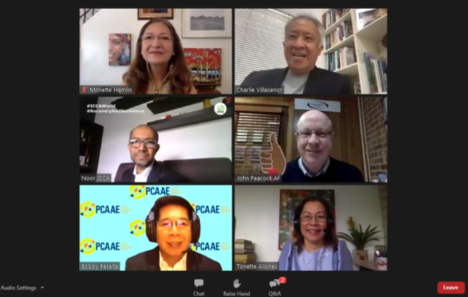 PCAAE blasts into virtual space successfully with first e-forum