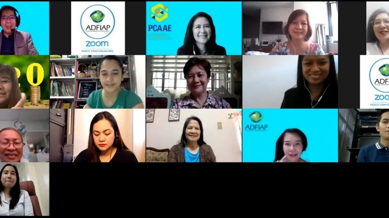 PCAAE’s webinar on virtual events rated highly by attendees