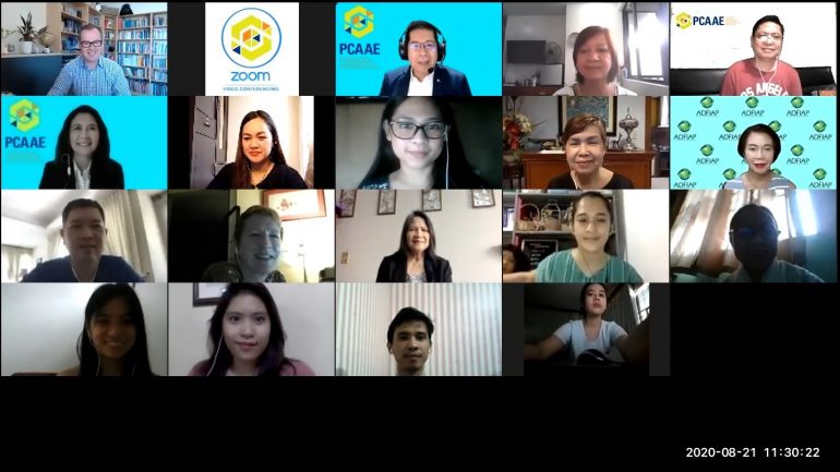 PCAAE’s webinar on sponsorship highly-rated