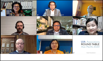 PCAAE keynotes 8th UIA As-Pac Roundtable in virtual Seoul