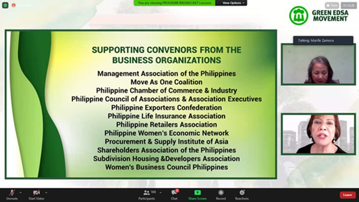 PCAAE, members join Green EDSA Movement