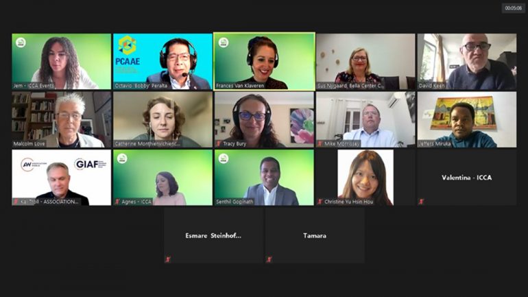 PCAAE represented at ICCA global association community forum