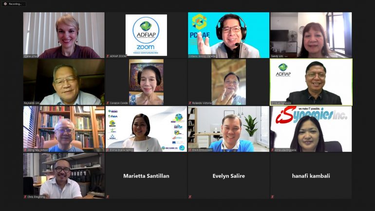 PCAAE conducts webinar on member digital journey, attendees get workbook