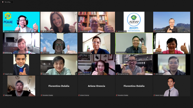 PCAAE conducts webinar on running sprint strategy sessions