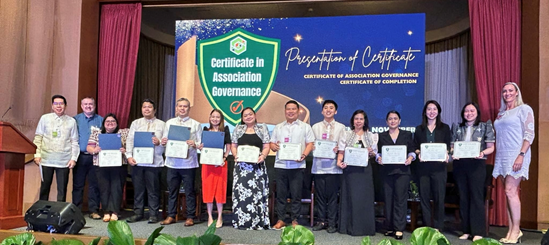 PCAAE awards Certificates in Association Governance to First Cohort